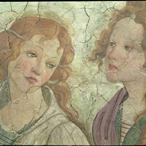 Venus and the three Graces Offering Gifts to a Young Girl, detail of one the graces, c