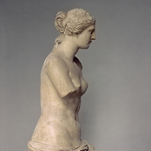 Venus de Milo, side view, Greek, Hellenistic period, c. 100-130 BC (marble