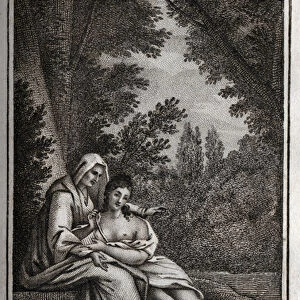 Vertumne and Pomone (Jupiter and Ceres): Vertumne, in love with the nymph Pomone