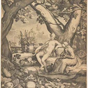 Vertumnus and Pomona, 1605 (printed later)