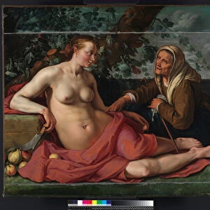 Vertumnus and Pomona, 1615 (oil on canvas)