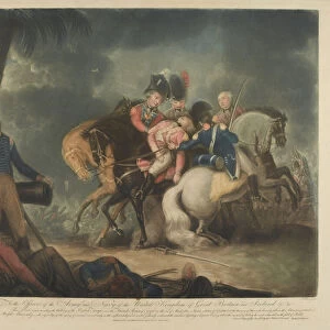 The Victory of the British Troops over the French on the 21st March 1801 (engraving)