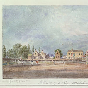 View of Astleys Amphitheatre, 1777 (w / c on paper)