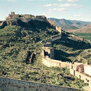 View of the castle, 8th-12th century (photo)