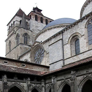 View from the cloisters, 11th-16th century (photo)