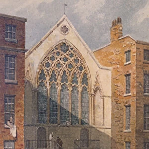 View of Ely Chapel, 1815 (w / c on paper)