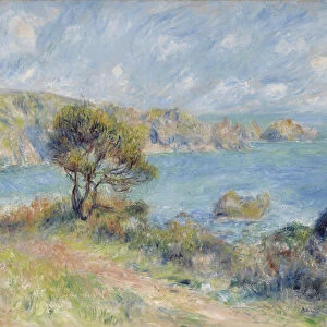 View at Guernsey, 1883 (oil on canvas)