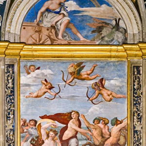 View of the Loggia di Galatea, 1511-1514 (fresco)