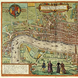 A View of London, 1613 (engraving)