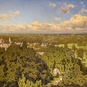 A View from Malvern (oil on canvas)