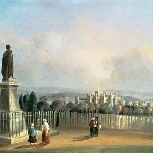 View of Old Government House, Sydney, c. 1843-60 (panel)