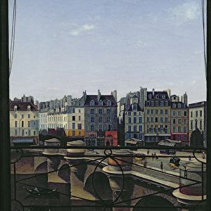View of the Pont Neuf, c. 1845 (oil on canvas)