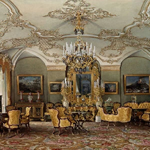 View of the Salon of Alexandra Fyodorovna (Fedorovna or Feodorovna or Charlotte of