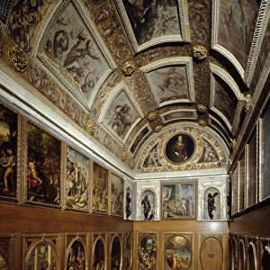 View of the Studiolo of Francesco I de Medici, 1570-1572 (photo)