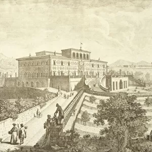 Villa Palmieri, Fiesole, from Vedute delle ville et d