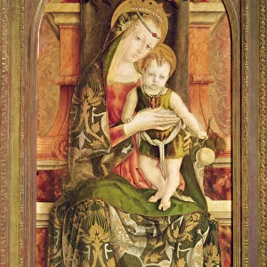 Virgin and Child, 1482 (oil on panel)