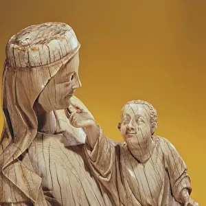 Virgin and Child, c. 1250 (ivory)