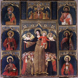 The Virgin with Christ Child: Altarpiece of Our Lady (Our Lady) of the Rosary
