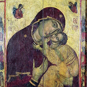 The Virgin Eleousa, from Nessebar, Bulgaria, 13th-14th century (tempera on panel)