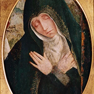 Virgin of Sorrows (oil on canvas)