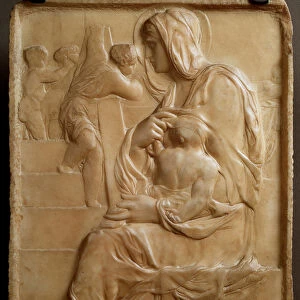Virgin of the stairs, 1489-1492 (Low marble relief)