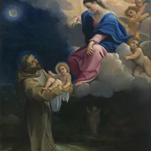The Vision of Saint Francis, c. 1602 (oil on copper)