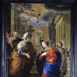 The Visitation (oil on canvas)