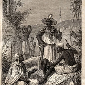 Voyage (1795) from Mungo Park (1771-1806) to Djoliba (Niger)
