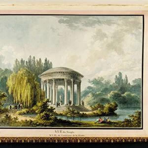 Vue du Temple, from Recueil des plans du Petit Trianon by Richard Mique (1728-94)