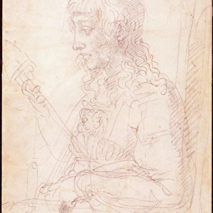 W. 40 Sketch of a female figure