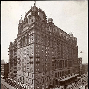 The Waldorf Astoria at 34th Street and 5th Avenue, New York