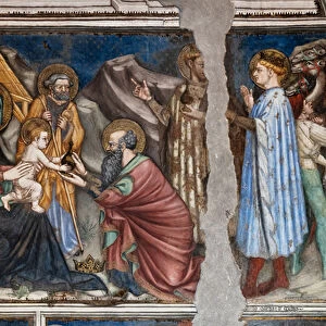 Detail of one wall: Epiphany, 1424