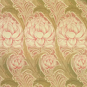 Wallpaper designed by Voysey, Victorian