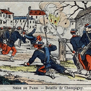 War of 1870 between France and Prussia: the Battle of Champigny or the Battle of Villiers