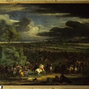 The War of Devolution (1667-1668): View of the March of the Armee of King