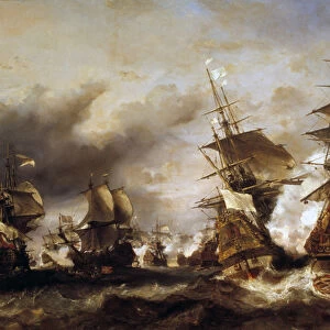 War against the League of Augsburg: "Battle of the Texel on 29 / 06 / 1694