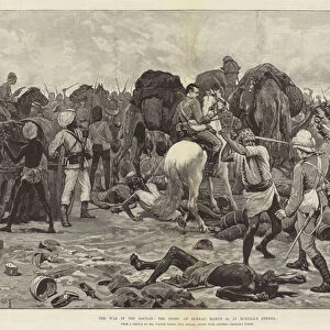 The War in the Soudan, the Fight of Sunday, 22 March, at McNeills Zereba (engraving)