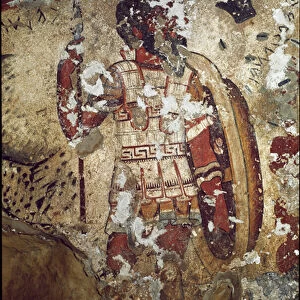 A warrior (Fresco, 4th BC)