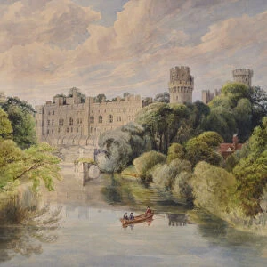 Warwick Castle, 1800-65 (Watercolour)