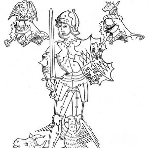 Warwick the Kingmaker: Richard Neville, Earl of Warwick (litho)