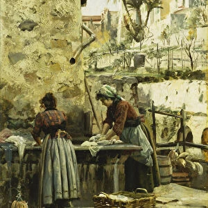 The Washerwomen, 1906 (oil on canvas)
