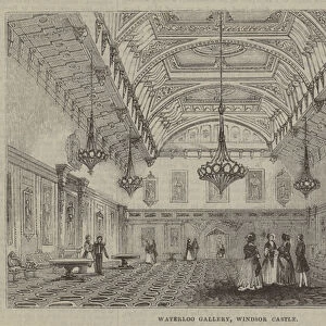 Waterloo Gallery, Windsor Castle (engraving)