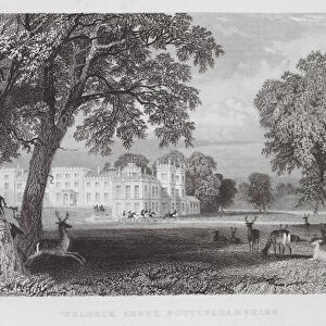 Welbeck Abbey, Nottinghamshire (engraving)
