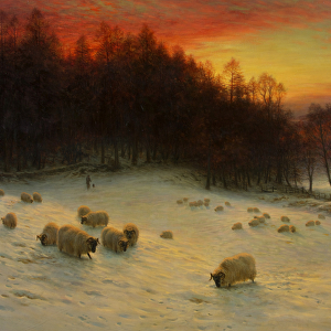 When the West with Evening Glows, exh. 1910 (oil on canvas)