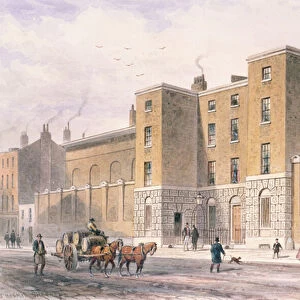 Whitecross Street Prison, 1850 (w / c on paper)
