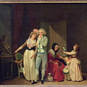 Those who Inspire Love Extinguish it, or The Philosopher, 1790 (oil on canvas)