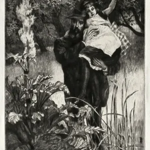 The Widower (etching and drypoint) The Widower (etching and drypoint)