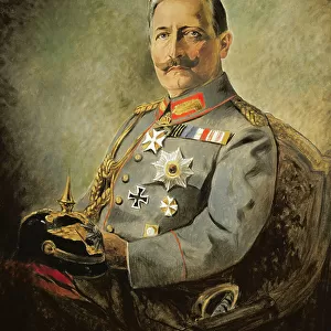 Wilhelm II, German Emperor, c. 1916 (oil on canvas)