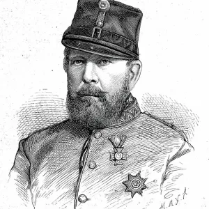 William, Duke of Brunswick Woodcut Print (1885) William, Duke of Brunswick Woodcut Print (1885)