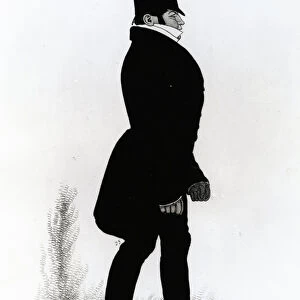 William Arden, 2nd Baron Alvanley Going to Whites (etching)